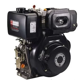 Dieselmotor 6,6 hk med elstart. 