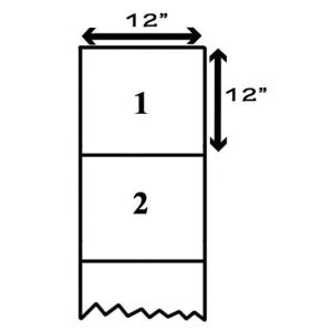 Mylar Sheet (approx. 30 cm x 30 cm) -3MIL - 2