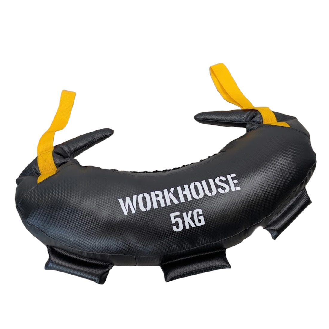 Bulgarian Bag 5 kg Svart/Gul Workhouse - 3