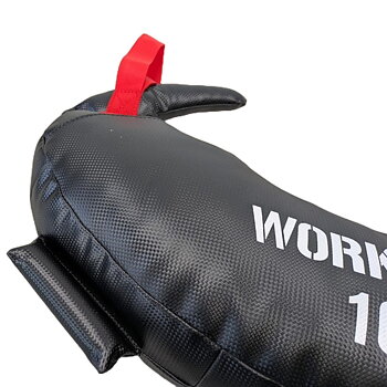 Bulgarian Bag 10 kg Svart/Röd Workhouse