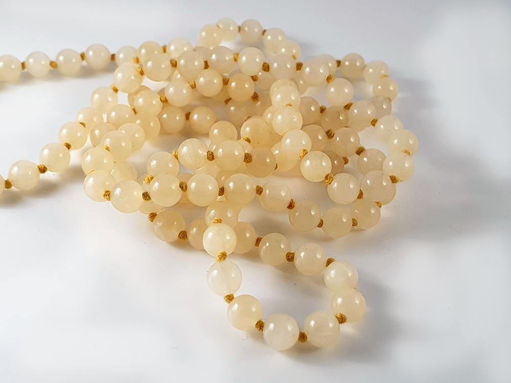 JOD Bubbles, Gul kalcit, halsband