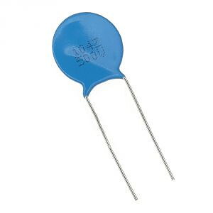 Capacitor (radial) Ceramic Disc 0,1 µF 500V