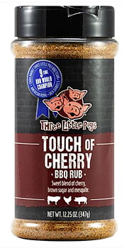 Three little pigs Touch of cherry rub 347 gr