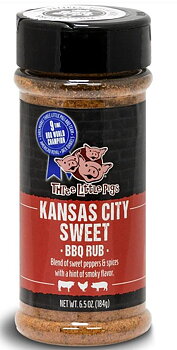 Three little pigs Kansas City Sweet rub 184 gr