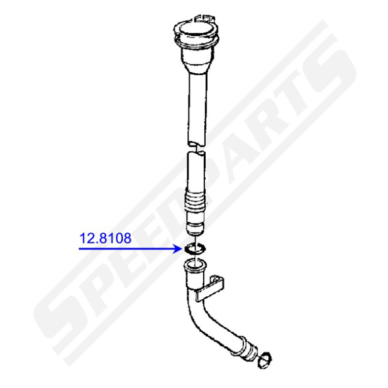 O ring - Oil dipstick (19) - 2