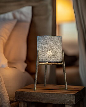 LAGIO  - Frezoli, Bordslampa - Mörk mässing