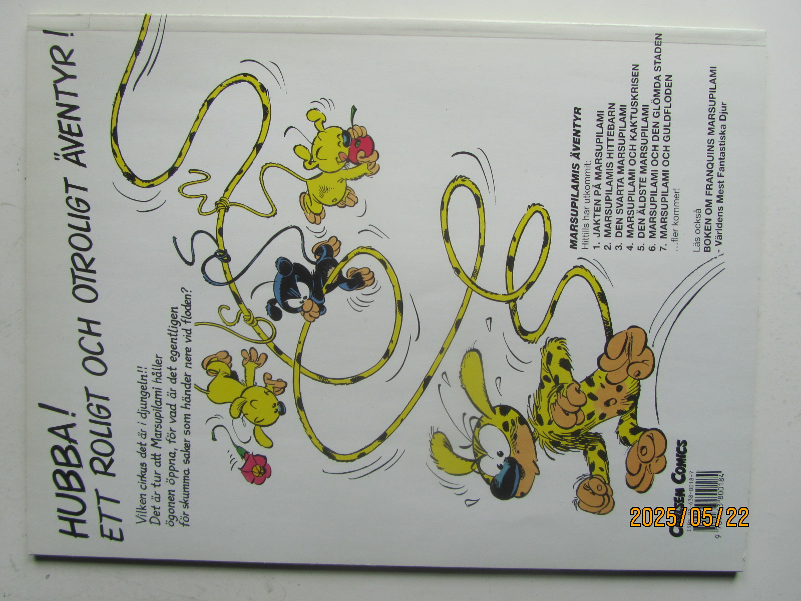 Marsupilamis Äventyr 07 Marsupilami och guldfloden - 2
