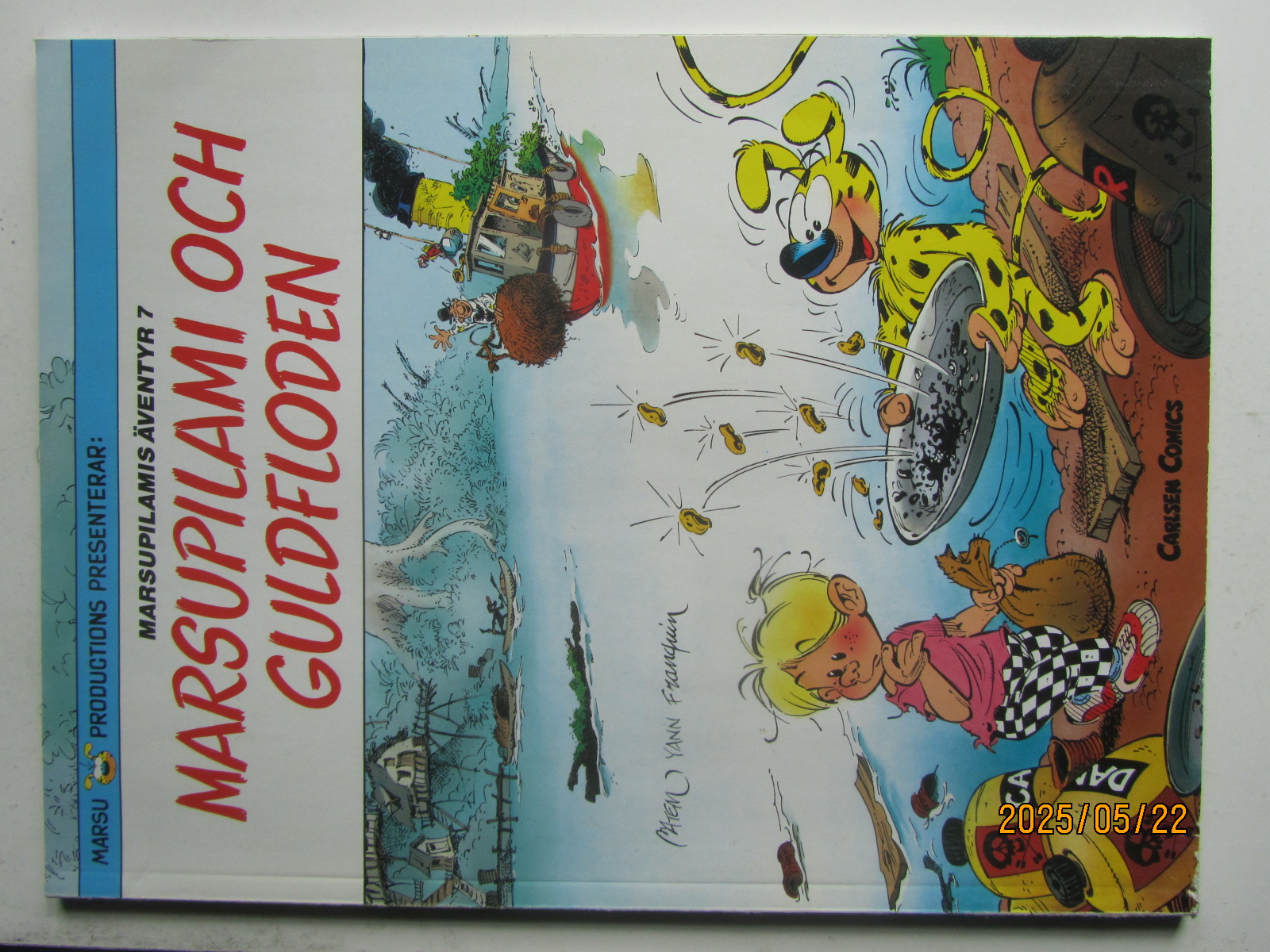 Marsupilamis Äventyr 07 Marsupilami och guldfloden