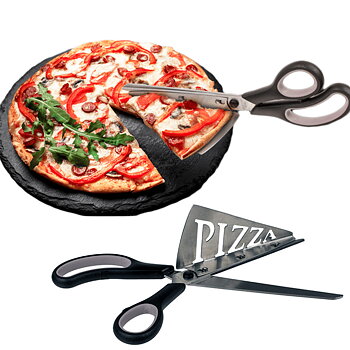 Pizzasax med inbyggd pizzaspade klipper pizzaslice 