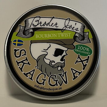Ekologiskt Skäggvax Bourbon Twist 60 ml 