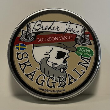 Ekologisk Skäggbalm Bourbon Vanilj 60 ml 