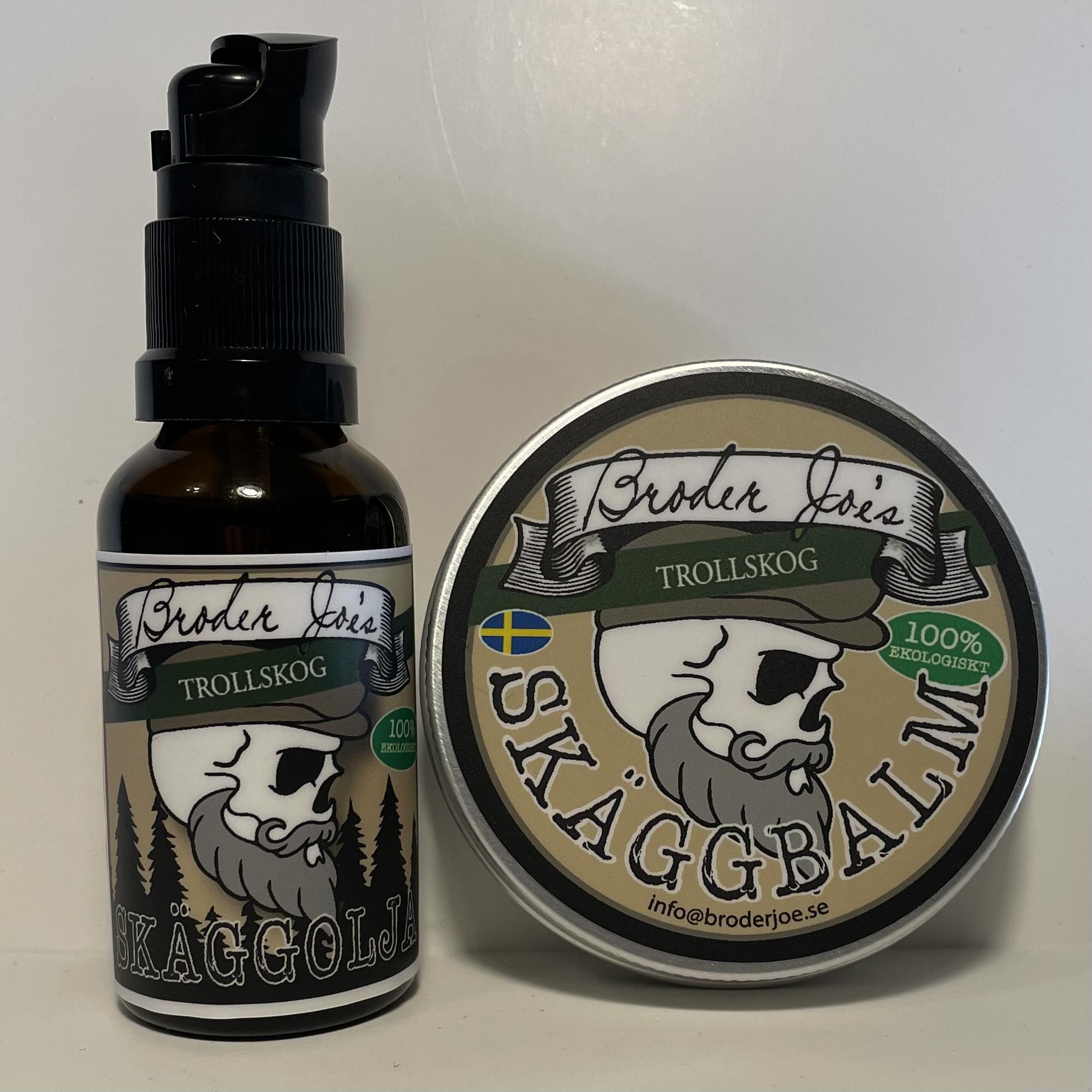 Trollskog Skäggbalm & Skäggolja