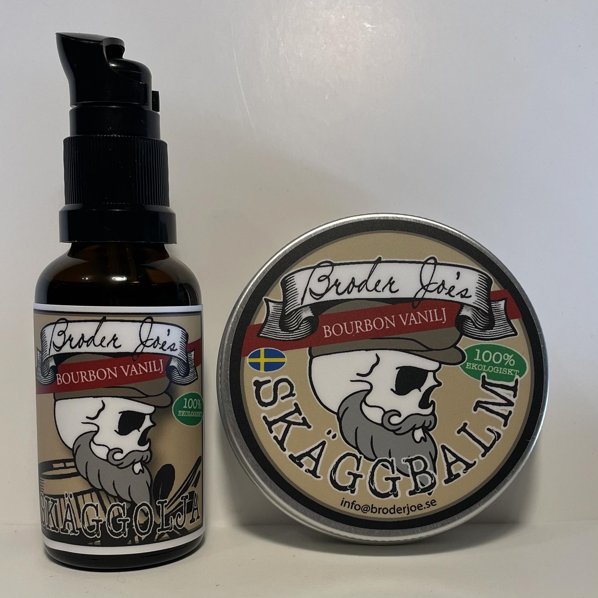 Bourbon Vanilj Beard balm & Beard oil
