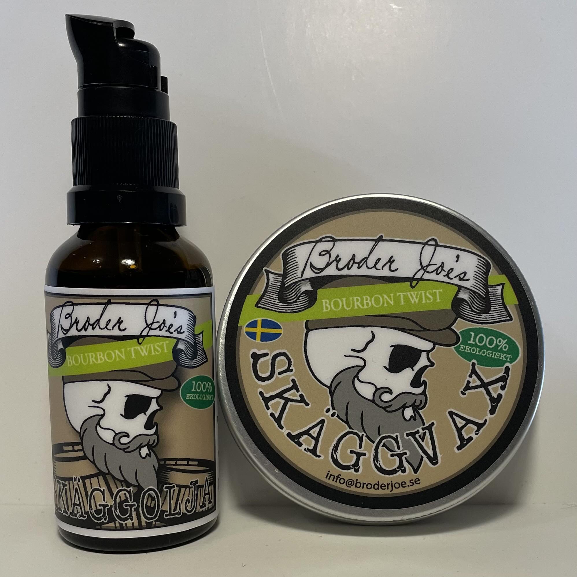 Bourbon Twist Skäggvax & Skäggolja