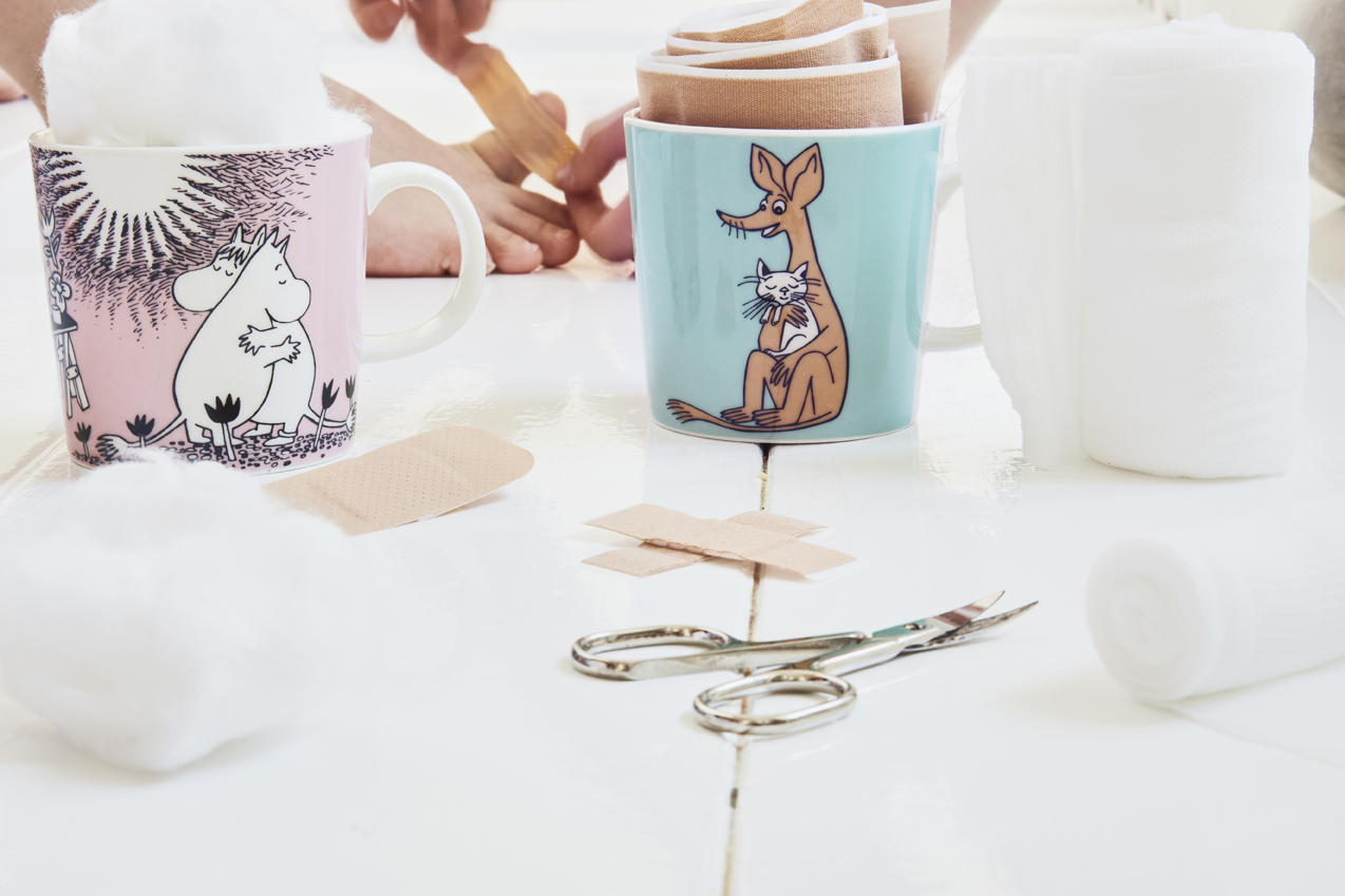 Arabia Moomin Mug 30 cl -Sniff turquoise - 4