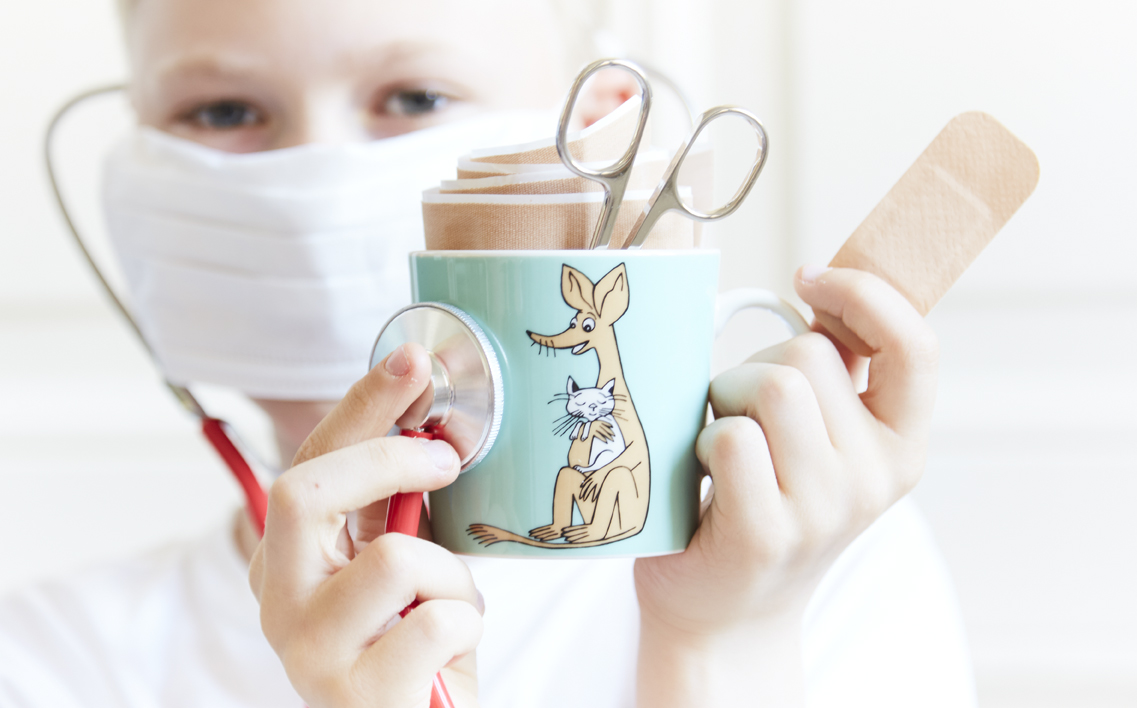 Arabia Moomin Mug 30 cl -Sniff turquoise - 3
