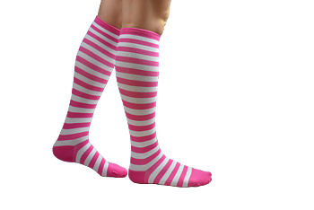 Stödstrumpa vitrandig 2 par 250:- 1 par 135:- Förstärkt tå och häl