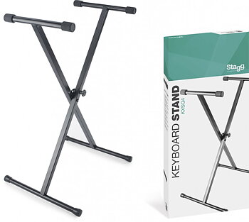 Keyb. Stand Single X Welded