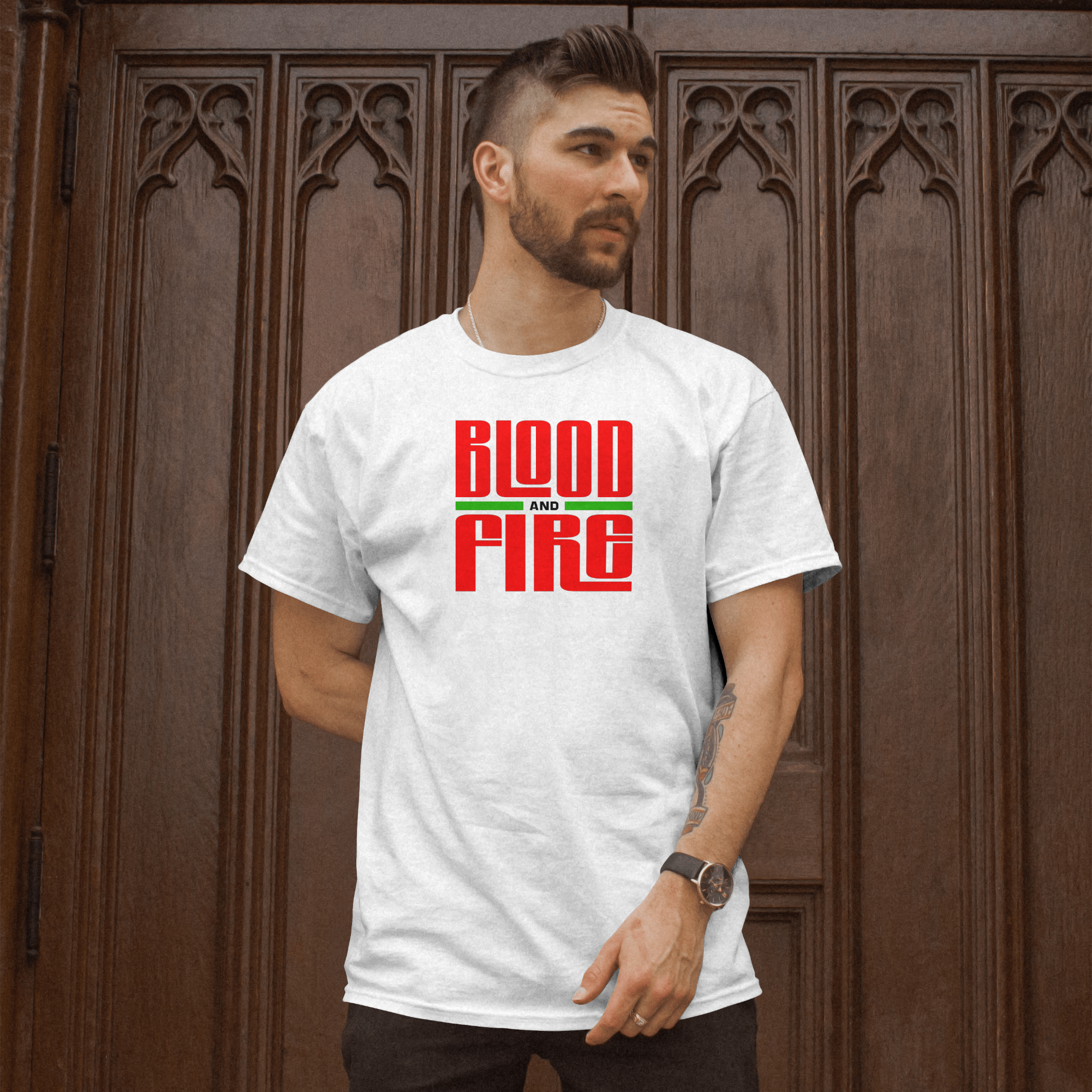 Blood And FireT-shirt White