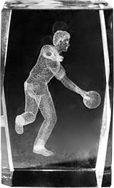 Bowling herr 3D-glas
