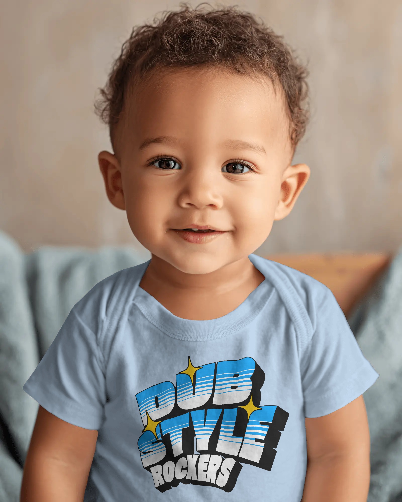 Dub Style Rockers Bodysuit Blue