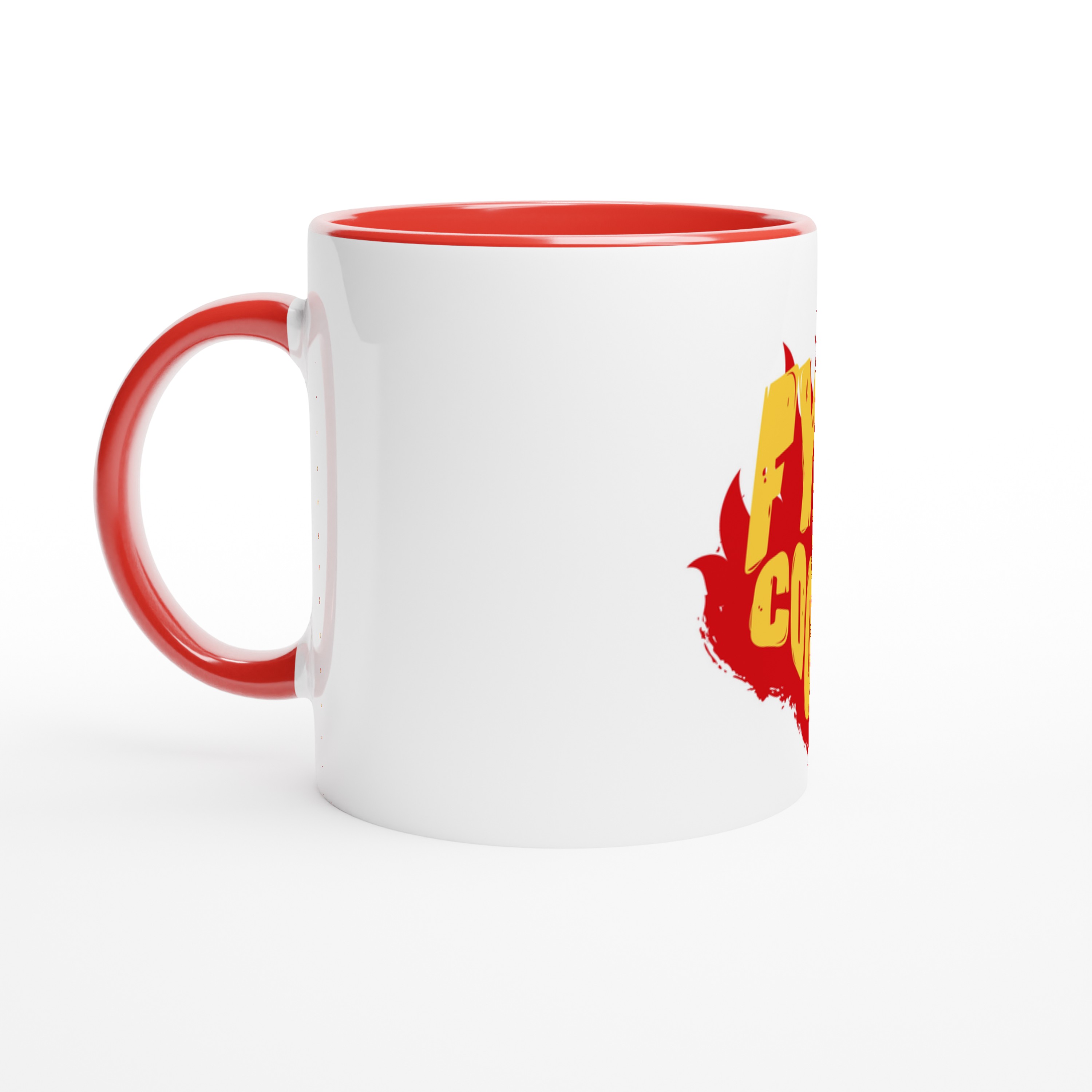 Fyah Caan Cool Coffee Mug White