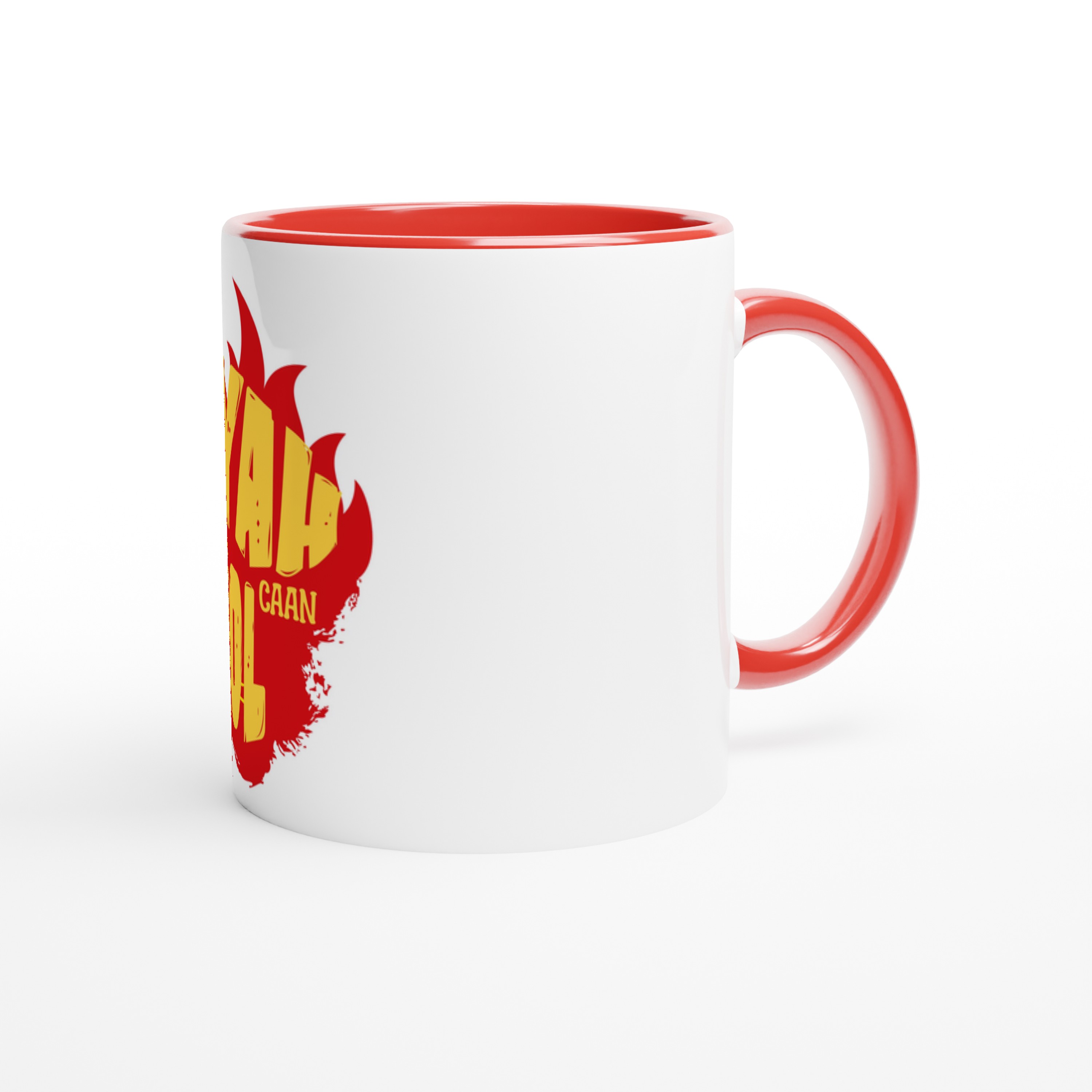 Fyah Caan Cool Coffee Mug White - 3