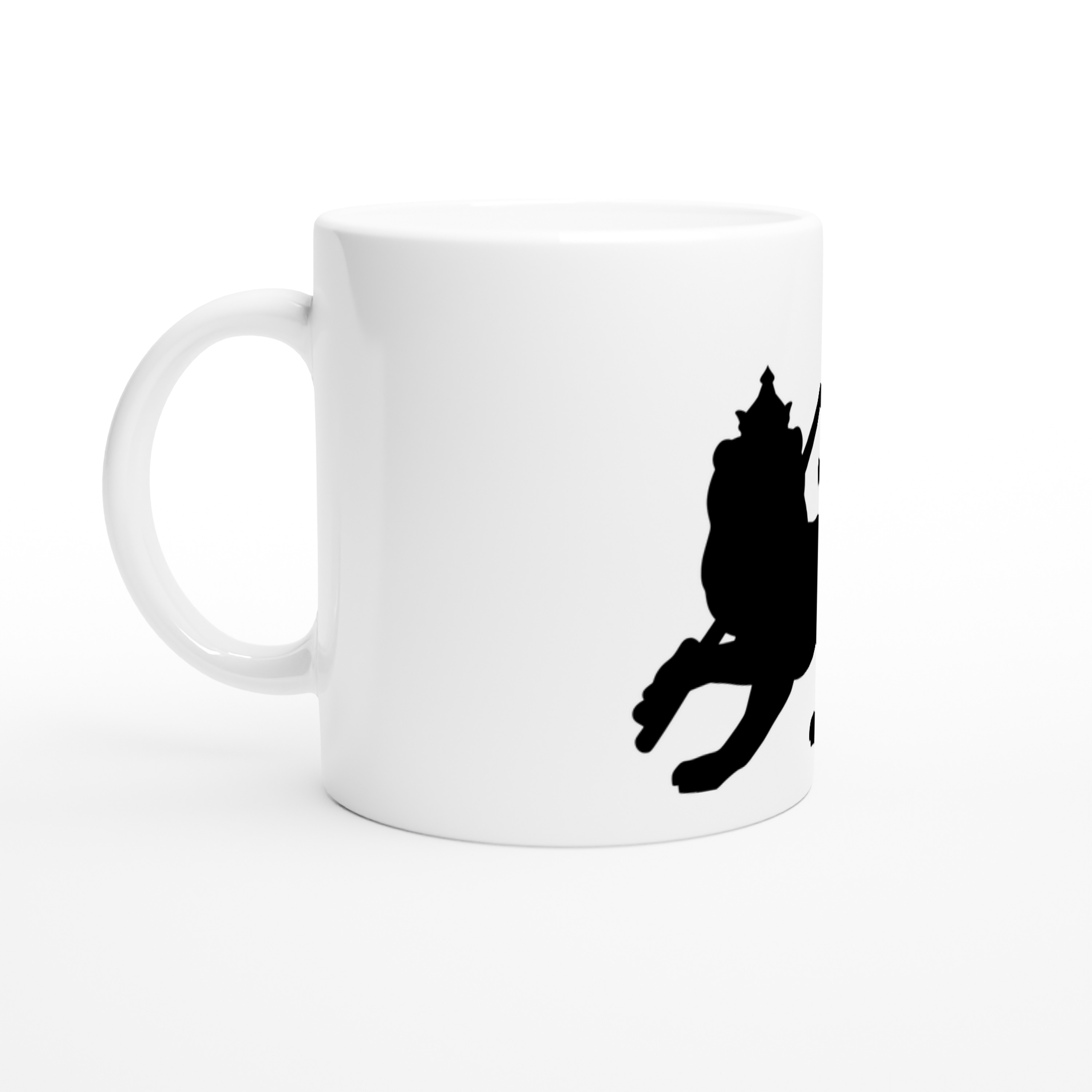 Conquering Lion Coffee Mug White 