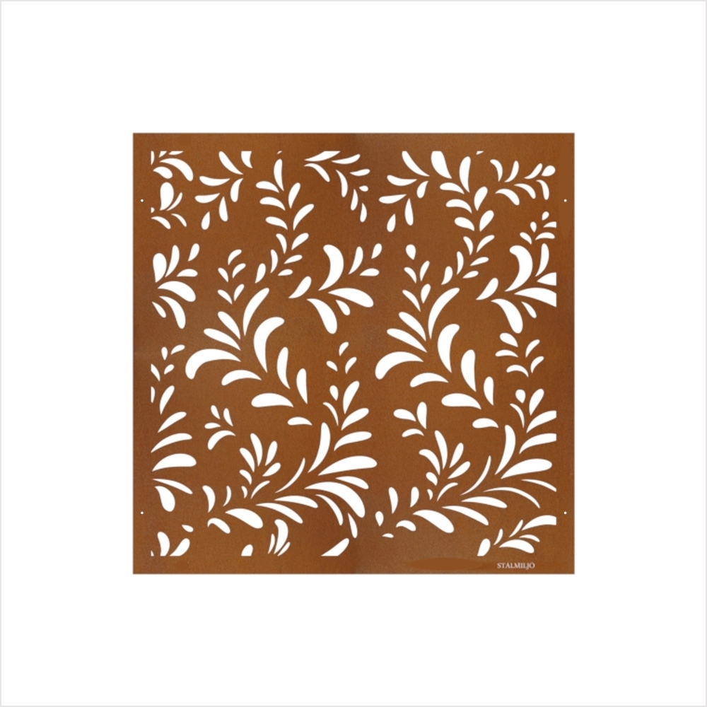 Skärmvägg - Lysekil corten 1200X1200