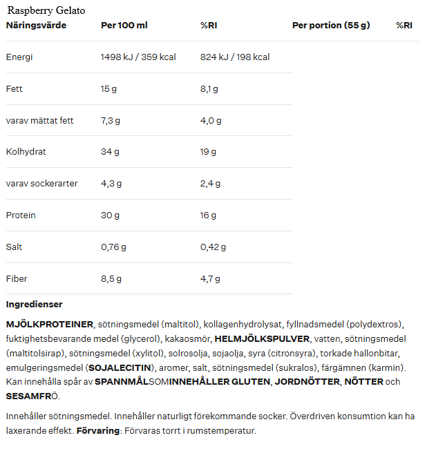 Barebells Protein Bar - 55g st - 47