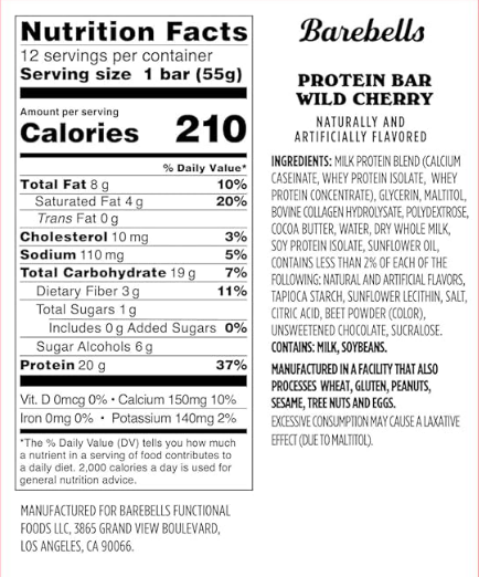 Barebells Protein Bar - 55g st - 39
