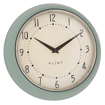 Wall clock, 50s, mint, PLINT