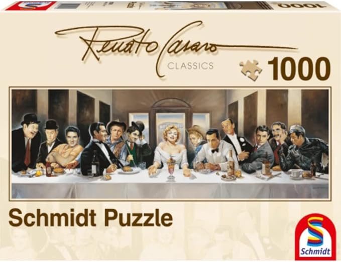 Middag med kändisar 1000 bitar,Schmidt - 2