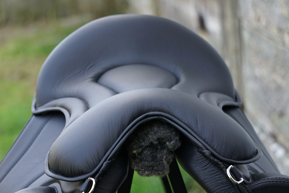 Gaiter III (treeless with padded flaps) DeLuxe - black - 14