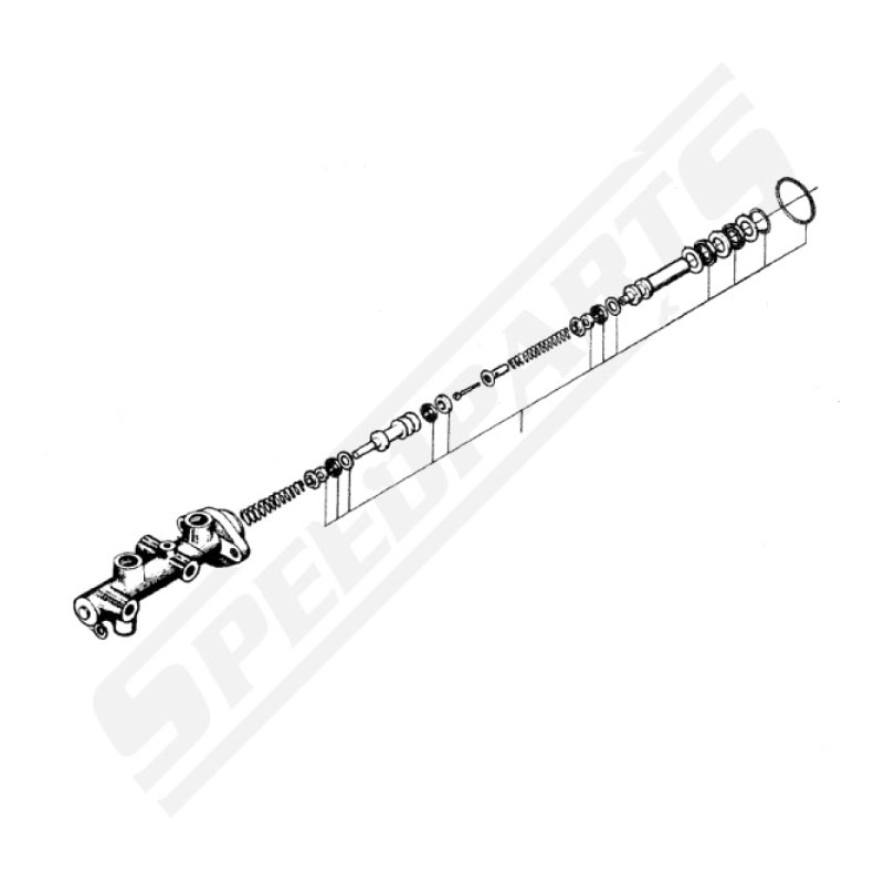 Repair kit master brake cylinder - 2