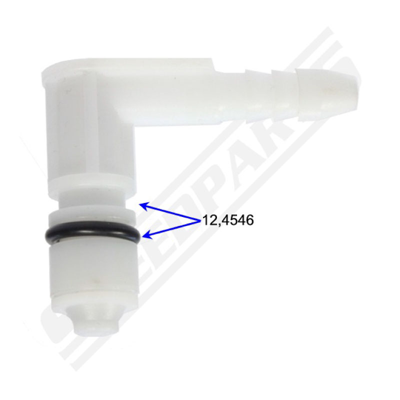 O-ring fuel nipple - 2