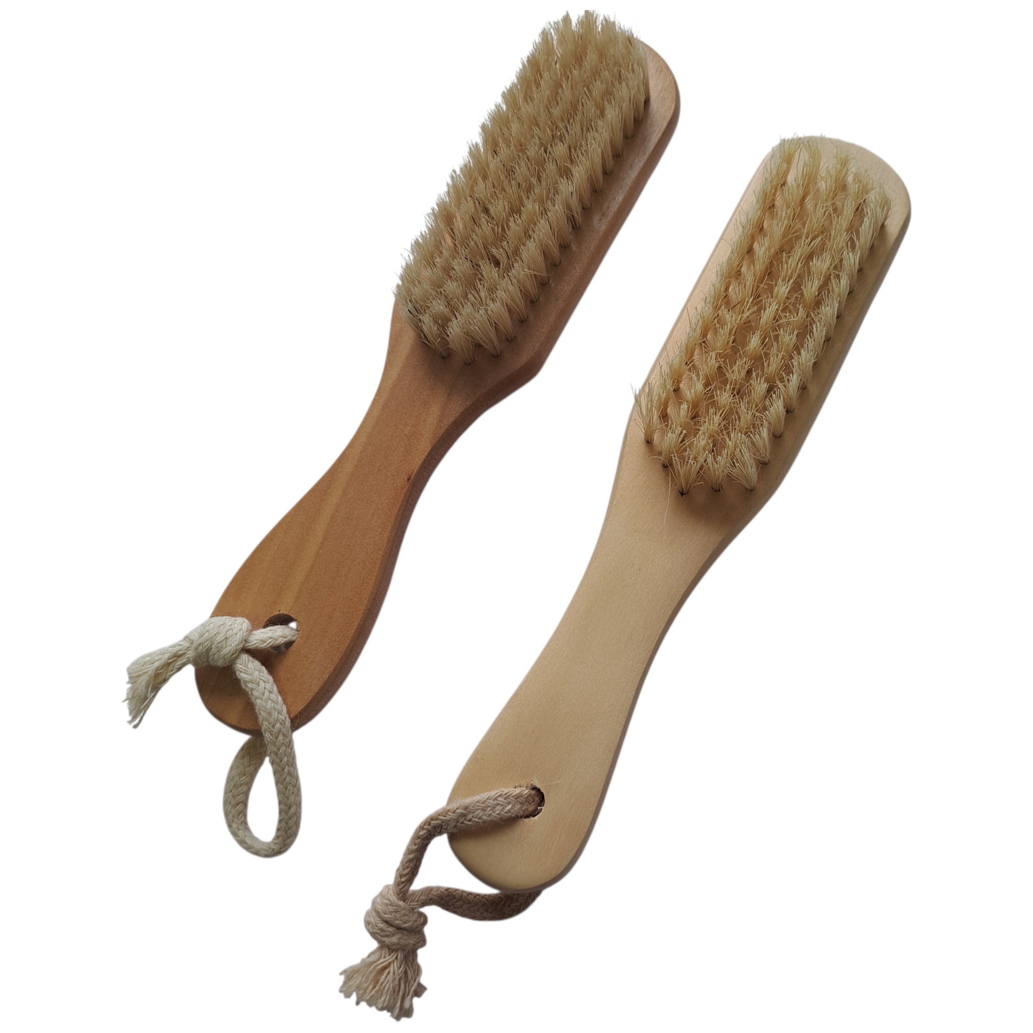 Fotborste med pimpsten och svinhår, 18 cm - 4
