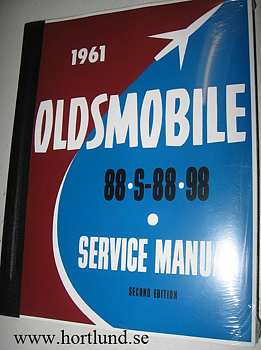 1961 Oldsmobile 88 S-88 98 Service Manual Second Edition