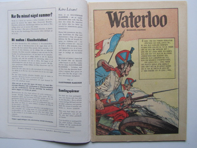 Illustrerade Klassiker 035 Waterloo 1:a uppl. Vg(+) - 3