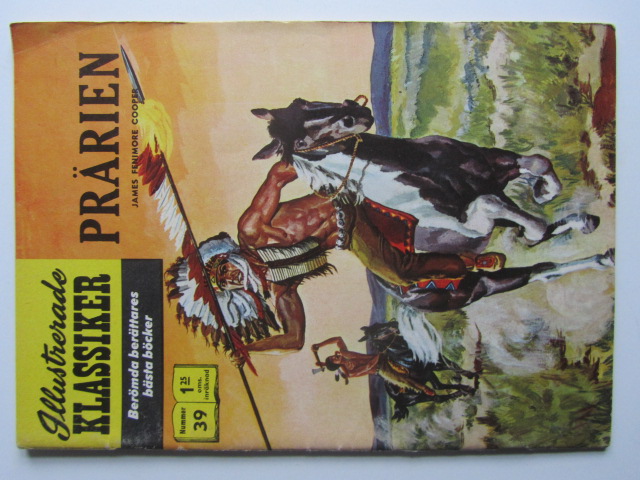 Illustrerade Klassiker 039 Prärien 2:a uppl. Vg+
