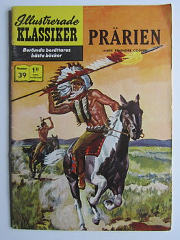 Illustrerade Klassiker 039 Prärien 2:a uppl. Vg+