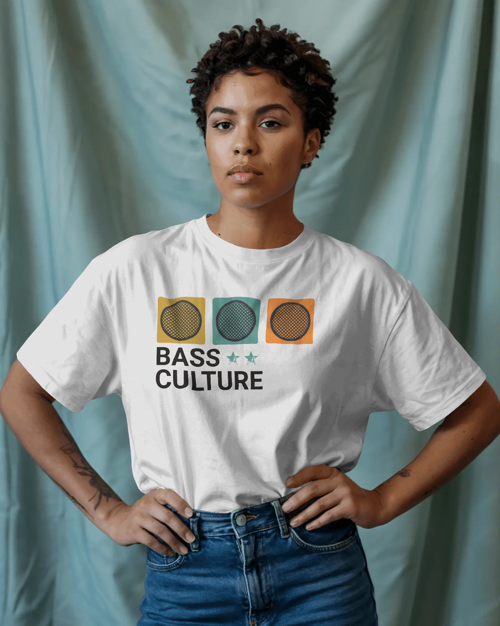 Bass Culture T-shirt White 
