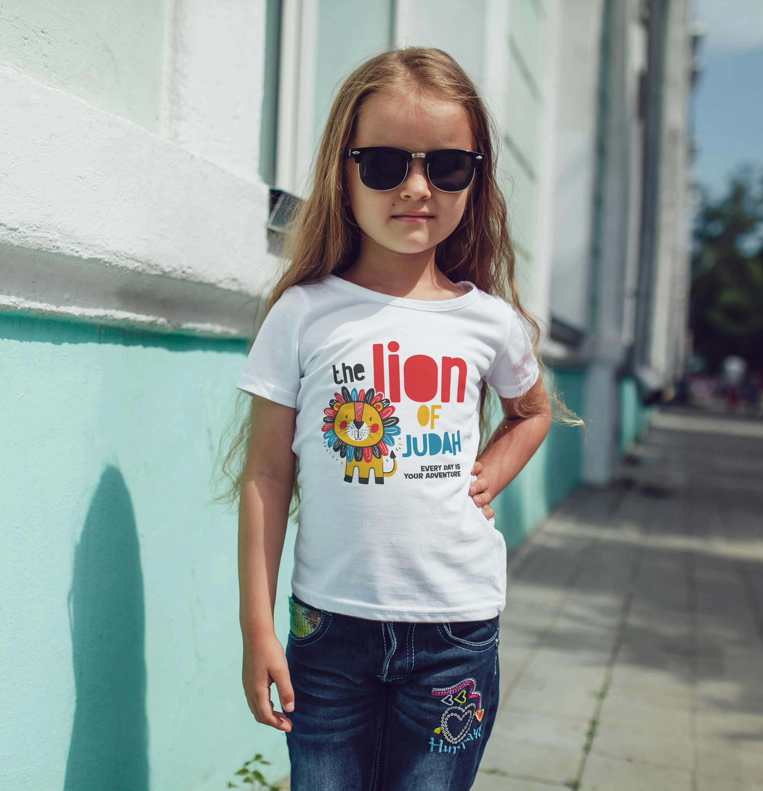 The Lion Of Judah Toddler T-shirt White