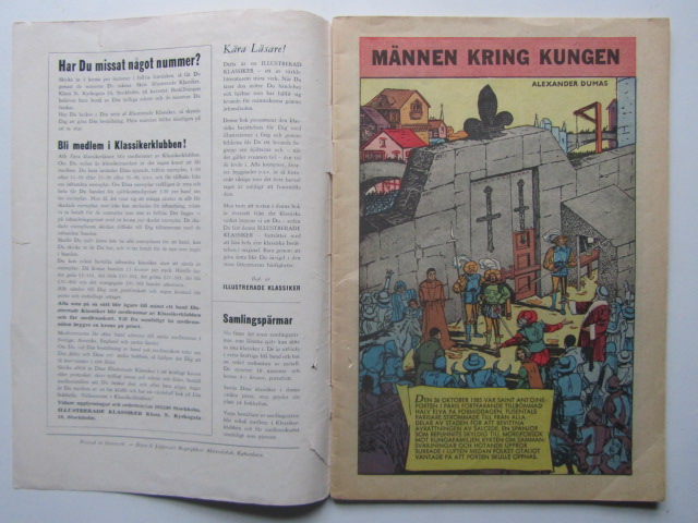 Illustrerade Klassiker 060 Männen kring kungen 1:a uppl. Good - 3