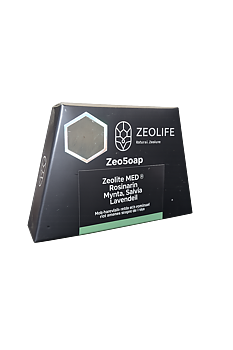 MED® zeolite soap, rosemary, sage and mint and lavender 125 grams