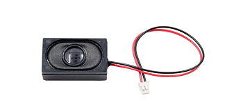 Högtalare 26x15mm, 8 ohm m snabbkontakt