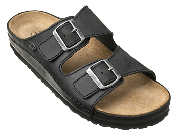 Klassisk Herrsandal Svart airbed
