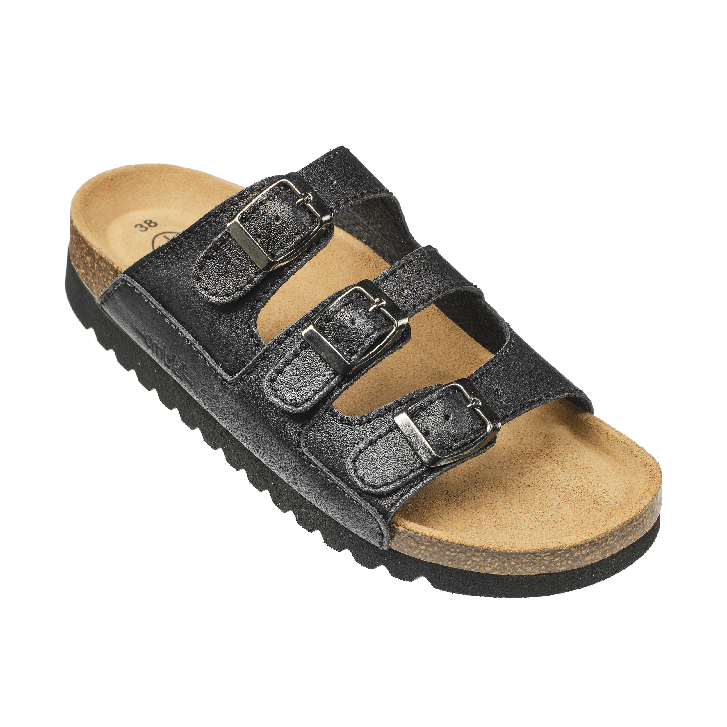 Biosandal Svart Airbed