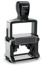 Trodat Professional 5206  Leimasinlaatankoko: 56mm x 33mm 