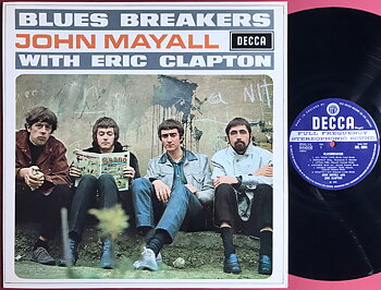 JOHN MAYALL - Bluesbreakers with Eric Clapton UK-orig stereo LP 1969